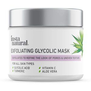 Glycolic Glow Vitamin C Turmeric Exfoliating Mask